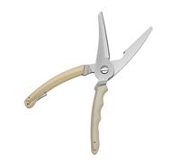 ROYJJ Stainless Chicken Cutter Boning Shaving Scissor Plier Claw Bone Plucking Removal Tool with Comfortable Handle