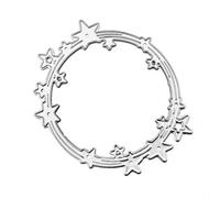 ROYJJ Star Metal Cutting Dies Stencil Scrapbooking Album Stamp Paper Card Embossing Cutting Dies For Card Making Nested Branches