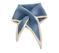 ROYJJ Triangular Scarf For Women - Crossed Scarf - Korean Version - Knitted Wool Collar - All-match Small Belt