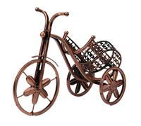 ROYJJ Wine Rack European-style Creative Big Three-wheeled Car Shape Iron Rack Retro Home Land Creative O Bottle Holder Standing