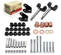 Roykaw Club Car DS Front End Repair Kit Rebuild Kit with King Pin/A arm/Front Leaf Spring Bushing Kits and Bolts/Clevis for 1993-Up Gas & Electric Golf Cart