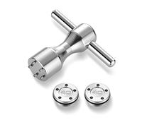 ROYMADE Golf Putter Weights 2pcs 5g/10g/15g/20g/25g/30g/35g/40g/45g with Wrench Kit Set Compatible with Titleist Scotty Cameron Putter Golf Accessory (2pcs 40g+Wrench)