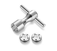 ROYMADE Golf Putter Weights 2pcs 5g/10g/15g/20g/25g/30g/35g/40g/45g with Wrench Kit Set Compatible with Titleist Scotty Cameron Putter Golf Accessory (2pcs 15g+Wrench)