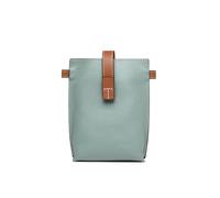 Roymi Mobile Phone Bag Genuine Leather Small Shoulder Bag Women's Simple Shoulder Crossbody Versatile Bag Purses(Blue), Blue, One Size, Blue, One Size, Blue, One Size