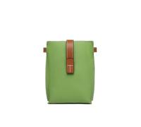 Roymi Mobile Phone Bag Genuine Leather Small Shoulder Bag Women's Simple Shoulder Crossbody Versatile Bag Purses(Green), Green, One Size, Green, One Size, Green, One Size