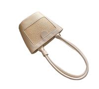 Roymi Straw Small Handbag, Country Pastoral Tote Bag For Girls, Sweet For Holiday(Beige), Beige, One Size, Beige, One Size