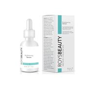 Roys Beauty Brightening Serum with Arbutin & Hyaluronic Acid 30ml - Dark Spot Corrector for Face, Even Skin Tone, Intense Hydration & Glow - Anti-Pigmentation Face Serum for Radiance & Elasticity