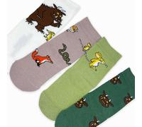 Roy's Boys The Gruffalo and Friends Kids' Socks - Pack of 4 Pairs - UK 3-5.5