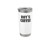 Roy's Coffee Roy Name Personalized Stainless Steel Insulated Tumbler
