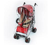 Roysmart Universal rain cover for pushchairs, rain cover, rain cover for buggy, easy to install on any pushchair, good air circulation, transparent