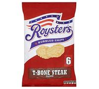 Roysters Chips - T- Bone Steak (6x28g) - Pack of 2