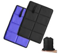 ROYUEXT 2 Pcs Folding Foam Sit Mat Waterproof Seat Mat with 2 bags, Portable Hiking Seat Pad Outdoor Beach Seat Pad Ultralight Walking Mat Insulated Sit Cushion for Outdoor,Camping,Picnic,Hiking