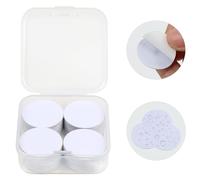 ROYUEXT 50 Pcs NFC Tags NFC Stickers Ntag 215 Chip,Waterproof NFC Cards Round Self Adhesive NFC Business Cards Small NFC 215 Tags with Box,Compatible with TagMo and Amiibo for NFC-Enabled Devices