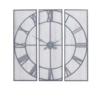 Roza Panelled Wall Clock