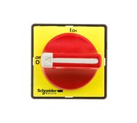 Schneider Electric TeSys VARIO - Emergency Stop Switch Disconnector, for Mounting at Back of Enclosure, 3 Pole, 40A, 3NO, IP65 Rated, Padlockable Operating Handle, VCCD0