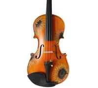 Rozanna’s Violins Sunflower Deluxe Violin Outfit 1/2 | Includes Bow, Rosin, Case & Strings
