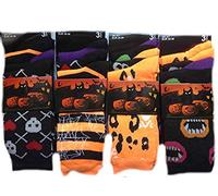 Rozgul 6 Pairs Ladies Girls Women Pumpkin Design Halloween Socks Uk Size 4-7 Christmas