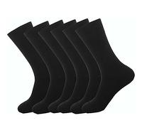 Rozgul 6 PAIRS NON ELASTIC DIABETIC MENS EASY GRIP LOOSE SOFT TOP BAMBOO SOCKS UK SIZE 6-11