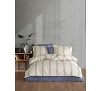 Rozi Natural Collection Cotton 6-Piece Duvet Cover Set