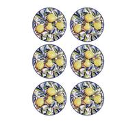 Rozi Odore Di Limone Collection Side Plates, Set Of 6