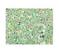 ROZILO 3-Ply 9.5x12 Inch Blank Guitar Bass Pickguard Sheet DIY Guitar Pickguard Backplate Scratch Plate Material Green Shell