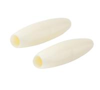 ROZILO Aged White 2pcs 5mm ST Guitar Tremolo Trem Arm Tip Whammy Bar Cap for Stratocaster