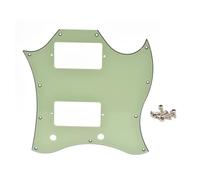 ROZILO Full Face American Standard SG Pickguard Scratch Plate with Screws Fit SG Guitar Epiphone SG Mint Green