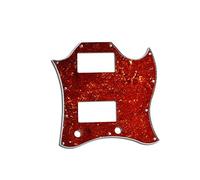 ROZILO Full Face American Standard SG Pickguard Vintage Tortoise | Scratch Plate with Screws Fit SG Guitar Epiphone SG