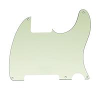 ROZILO Mint Green 5 Hole Tele Blank Guitar Pickguard Tele Pick Guard Scratch Plate for Fender Tele Esquire Guitar