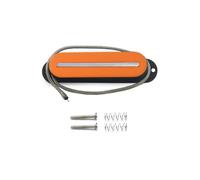 ROZILO Orange 7.5K Hot Rail ST Single Coil Electric Guitar Pickup with Fiber Plate and Ceramic Magnet for Electric Guitar