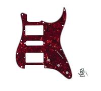 ROZILO Strat HSH Pickguard Pick Guard Scratch Plate with Screws for American/Mexican Standard Strat Modern Style Guitar Replacement Vintage Tortoise