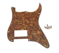 ROZILO Tiger Stripe 11 Hole ST/Strat Style One Humbucker Guitar Pickguard For USA/Mexico Fender Tom Delonge Strat Electric Guitar
