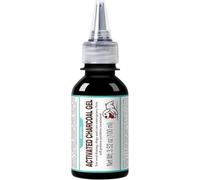 ROZJOVU Activated Charcoal Gel for Dogs for Poisoning, 100 ml Dog First Aid Activated Charcoal, Quickly Absorbs Toxins Ready Rescue for Dogs， Supports Diarrhea & Gas Relief