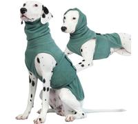 ROZKITCH Dog Anxiety Jacket, Soft Dog Calming Shirt for Lightning, Fireworks Travel, 4th of July Fireworks, Vet Visits and Separation, Keep Pet Calm Anti Anxiety Vest for Large Dogs Green 4XL