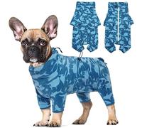 ROZKITCH Dog Winter Coat Soft Fleece Pullover Pajamas, Pet Windproof Warm Cold Weather Jacket Vest with Luminous Zipper, Onesie Jumpsuit Apparel Outfit Clothes for Small Medium Large Dog Shark 4XL