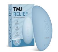 Rozonii TMJ Relief Massager - Ergonomic Jaw Massage Tool with Vibrations and Heat for TMJ Pain Relief
