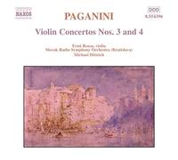 Rozsa:Slovak Rso - PAGANINI: Violin Concertos Nos. 3 and 4