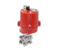 Rp 1-1/2'' 2-Way Stainless Steel Electrical Ball Valve 24V AC/DC