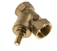 Rp 1-1/2'' Brass Y Check Valve 10 bar (145 psi) FKM