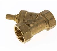 Rp 1-1/2'' Brass Y Check Valve 10 bar (145 psi) NBR