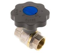 Rp 1-1/2 inch Soft Close Hand Wheel Gas and Water 2-Way Brass Ball Valve