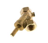 Rp 1'' Brass Y Check Valve Drinking Water 10 bar (145 psi) EPDM