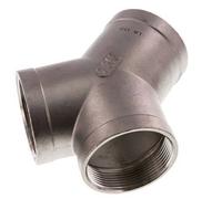 Rp 2'' Stainless steel Y-Piece 16 Bar