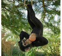 RP Home Climbing Monkey Tree Hanging Garden Tree Ornament Statue Sculpture Decoration