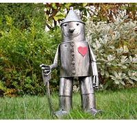 RP Home New Vintage Metal Tin Man Garden Lawn Art Sculpture Ornament (41 cm)