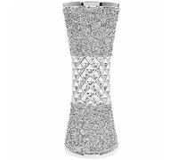 RP Home Silver Sparkle Vase Ornament 20cm (LP45635)