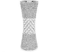 RP Home Silver Sparkle Vase Ornament 25cm