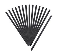 RP Remarkable Power, 15 Pack Stainless Steel Bracelet Blanks for DIY Laser Engraving Black