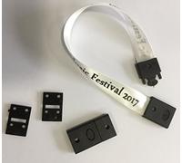 RP RIBBON No Sew Wristband Safety Clip, Clasp, Quick Release Set 15mm x 10 sets OR x 50 sets (15mm x 50 sets)