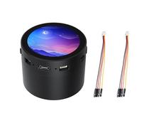 RP2350 1.85inch Round LCD Development Board, 360×360, 65K Color, Dual-Core and Dual-Architecture Design, Onboard Audio Codec Chip (with Speaker Box Without Batt)